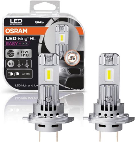 OSRAM 64210DWESY HCB LEDriving HL EASY H7 H18 12V 16 2W PX26d PY26d 1