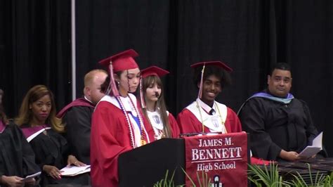 James M Bennett High School 2023 Commencement Ceremony Youtube