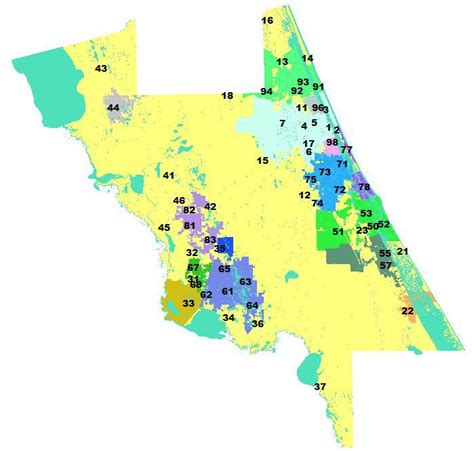 Volusia County Sheriff Zone Map