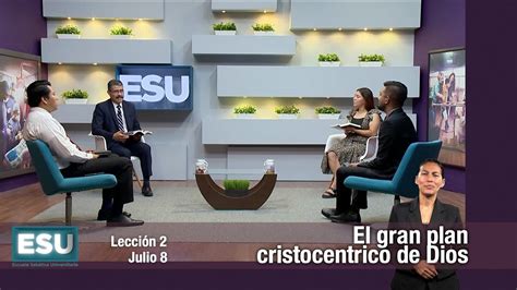 Esu Er Trimestre Lecci N El Gran Plan Cristocentrico De Dios