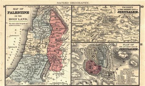 Ancient Bethlehem City Map