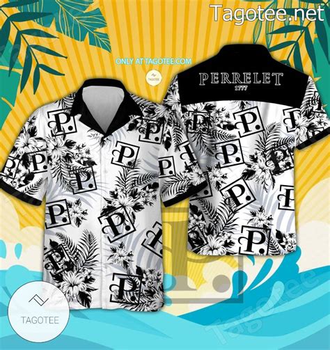 Perrelet Logo Hawaiian Shirt And Shorts Bishop Tagotee