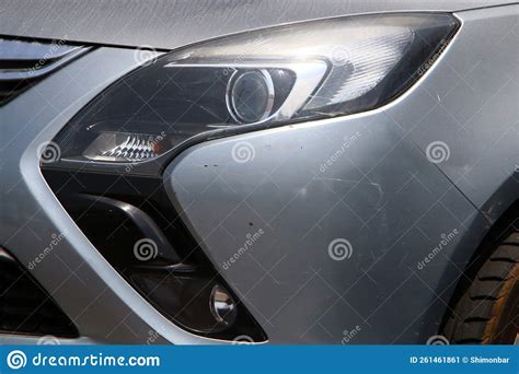 A Small Fragment Of A Car Body Stock Image Image Of Fragment