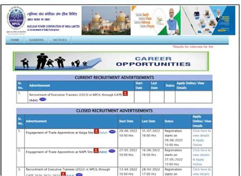 Npcil Vacancy Apply For Executive Trainees Be B Tech