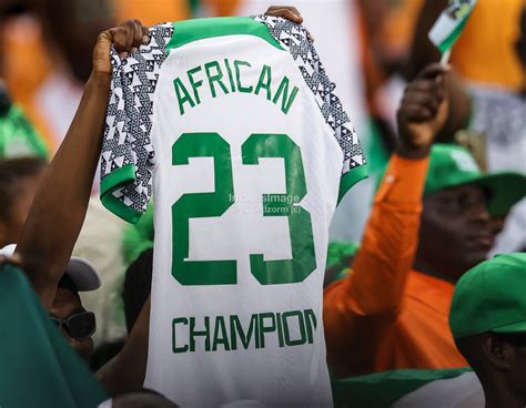 AFCON2023 FINAL NIGERIA VS COTE D IVOIRE FANS Images Image