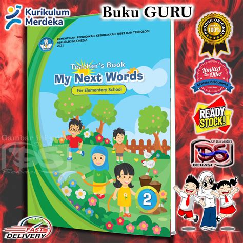 Jual Buku Guru Kumer Bahasa Inggris Kelas 2 Sd Students Book My Next