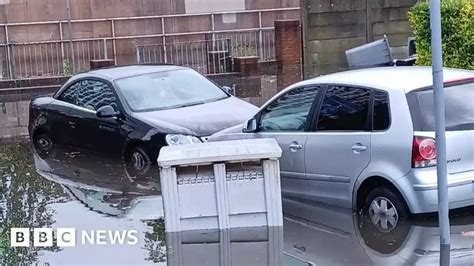 Wembley Trapped Driver Rescued From Van During Flash Flood United