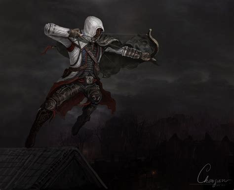 Assassins Creed 3 Connor By Chenjunnn Assassins Creed 3 Connor Rogues Art Wallpaper Videos