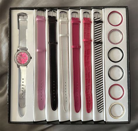 Barbie Collector Interchangeable Watch Set 7 Bands 7 Bezels Ebay