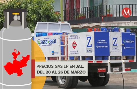 Precios Del Gas Lp En Jalisco Del Al De Marzo Grupo Milenio