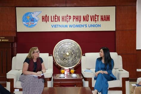 Promoting Cooperation Between Vietnam Womens Union And Delegation Of