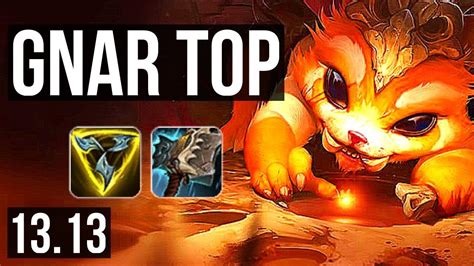 GNAR Vs GAREN TOP Rank 4 Gnar 6 0 1 Dominating NA Challenger