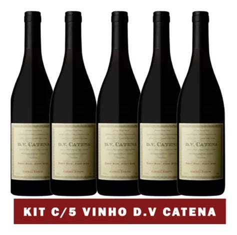 Vinho Tinto Dv Catena Pinot Noir Pinot Noir Kit C 5 750ml