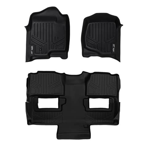 A0015b0160 Maxliner Smartliner 1st 2nd And 3rd Row 1 Piece Floor Liners Fits 2009 2014 Chevy