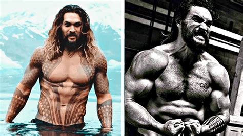 Jason Momoa Transformation For Aquaman 2 Youtube