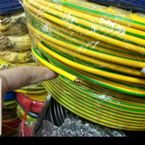 Jual Kabel Grounding Mm Kuning Hijau Nya Mm Kabel Kawat Tunggal