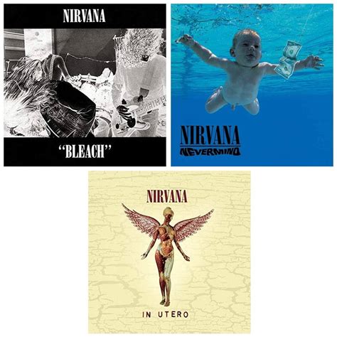 Nirvana Albums Ranked In Order Of Awesomeness