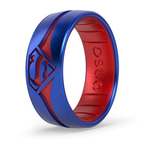 Shop Our Dc Collection Superman Ring For Strength And Hope Justice