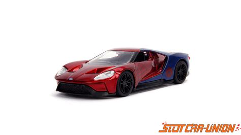 Jada Marvel Spider Man Ford Gt Slot Car Union