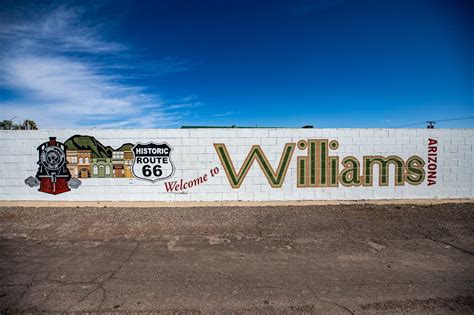 Flintstones Bedrock City In Williams Arizona Route Road Map