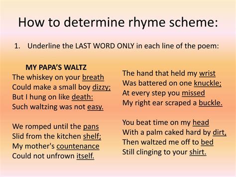 Ppt Rhyme Scheme Powerpoint Presentation Free Download Id 1054608