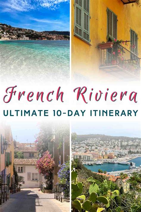 French Riviera 10 Day Road Trip Itinerary