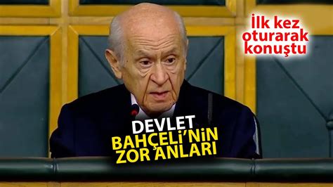 Devlet Bah Eli Nin Tbmm Grup Toplant S Ndaki Zor Anlar Youtube