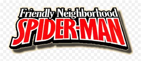 Welcome To Geek Inc Comics Friendly Neighborhood Spider Man Title Png