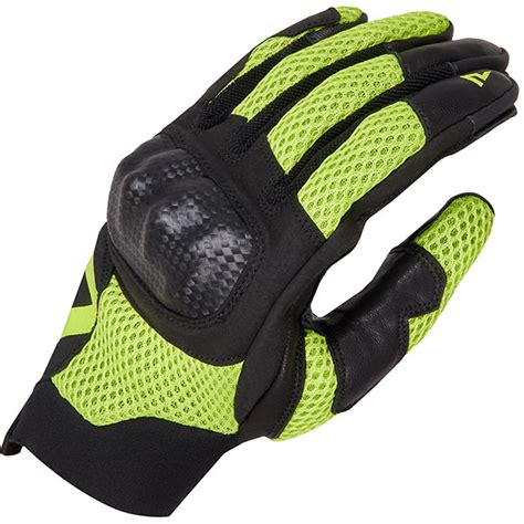 Rebelhorn Gap Iii Mixed Gloves Black Fluo Yellow Free Uk Delivery