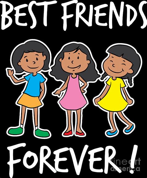 3 Best Friends Forever Girls