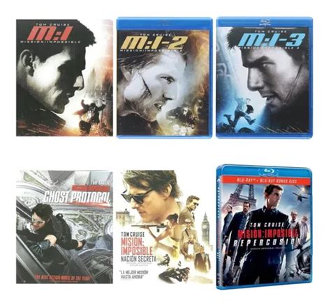 Colección Misión Imposible 1 6 Blu Ray Películas Nueva Meses sin