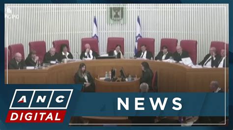 Israels Supreme Court Strikes Down Judicial Overhaul Law Anc Youtube