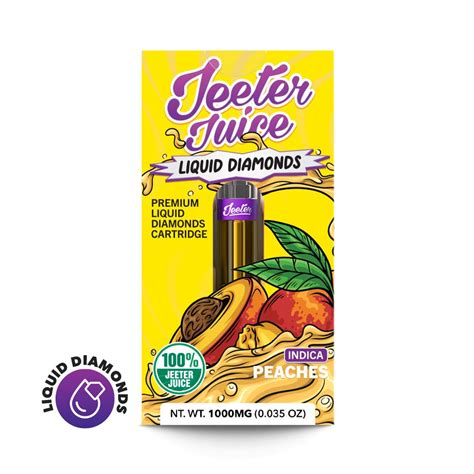 Jeeter Juice Liquid Diamonds Peaches Jeeter
