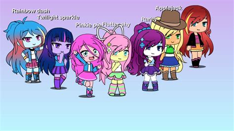 Making My Little Pony In Gacha Life Equestria Girls In Gacha Life ...