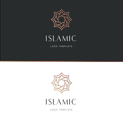 Free Vector | Islamic logo style