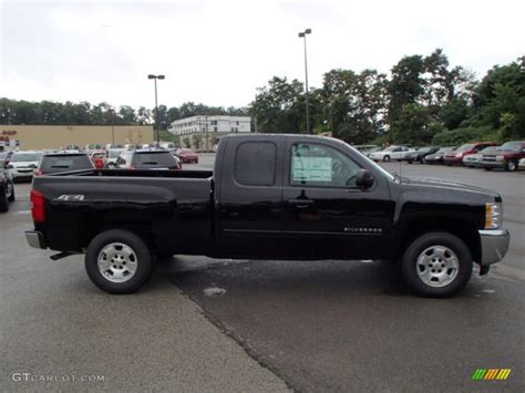 2013 Black Chevrolet Silverado 1500 Lt Extended Cab 4x4 84093123