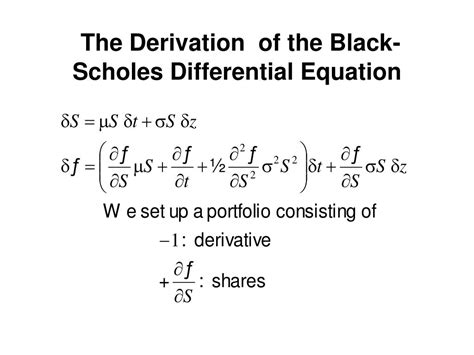 Ppt The Black Scholes Model Powerpoint Presentation Free Download