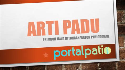 Cara Menghitung Weton Jawa Untuk Jodoh Dan Pernikahan Berikut Artinya