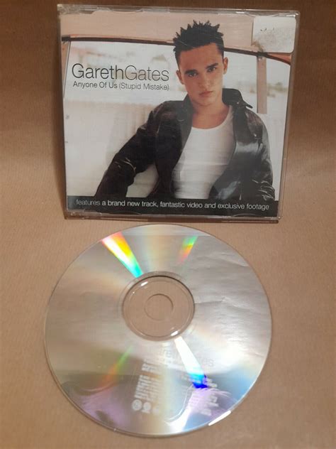 Gareth Gates Anyone Of US Stupid Mistake Enhanced CD Single 1g For