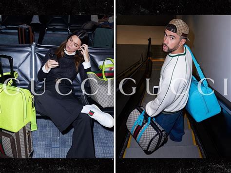 Kendall Jenner And Bad Bunny Go Instagram Official With Gucci Campaign Photos