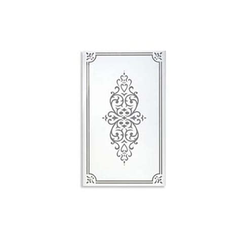 Therma Tru 22 X 36 X 12 Frosted Images Etched Glass Surround Door Lit