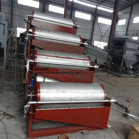 Wet Drum Permanent Magnetic Separators Dense Medium Separation Plants