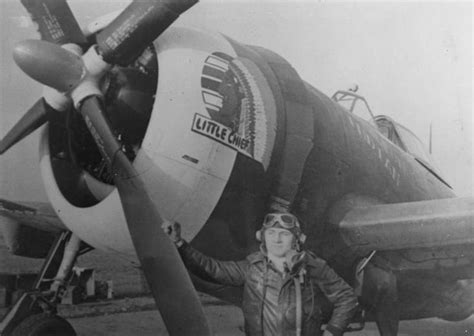 P 47 Thunderbolt Pilot Lieutenant Frank W Klibbe Of The 61st Fighter