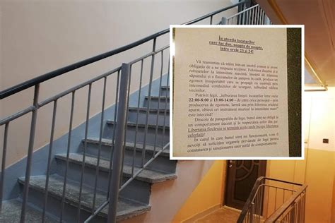 Locatarii Dintr Un Bloc Amenin A I Cu Poli Ia Dac Nu Nceteaz S Mai