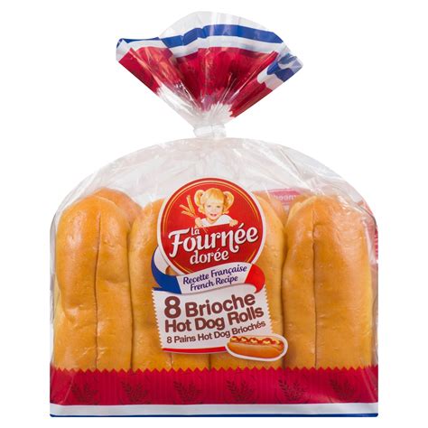 La Fournée Dorée Brioche Hot Dog Buns 8pk. - 385g – Giant Tiger