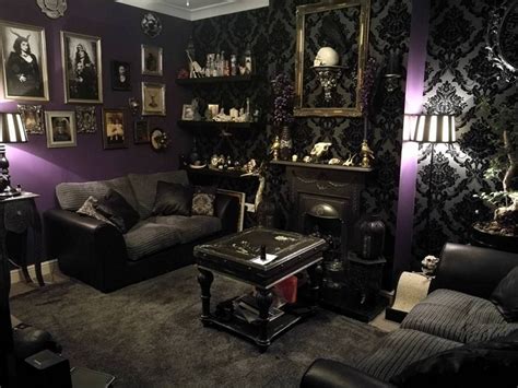 Incredible Gothic Living Room Design Decor Ideas For You