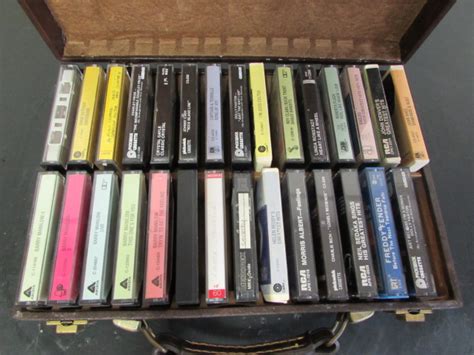 Lot Detail Cassette Case And Cassettes