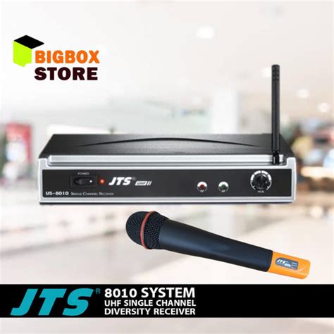 Promo Mic Wireless System JTS 8010 UHF Single Channel Diversity