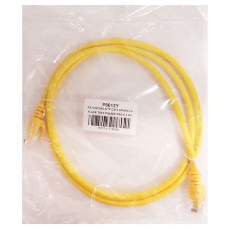 Enson P Y Cable De Red Amarillo M Cat U Utp Utp Bigcom