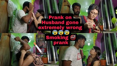 Prank On Husband Gone Extremely Extremely Wrong Smoking Prank On